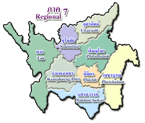 Map of Refion 7
