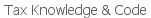 Tax Knowledge & Code